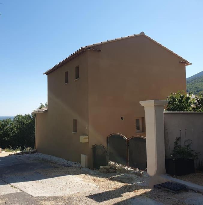 La Castellane, Vue Imprenable Sur Le Luberon Villa Saignon Exterior photo